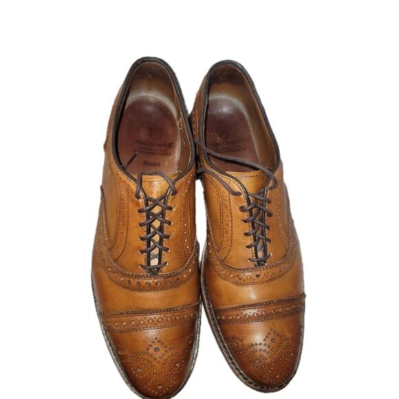 Allen Edmonds Men's Strand Suede Cap Toe Oxford - Picture 1 of 8
